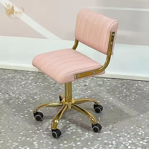 Big Work Stool Technician Chair with Swivel Backrest for Nurses Doctors Beauty and Dental Use